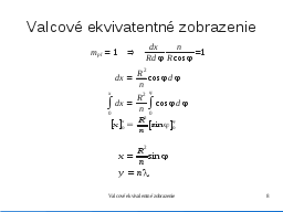 Zobrazovacie rovnice